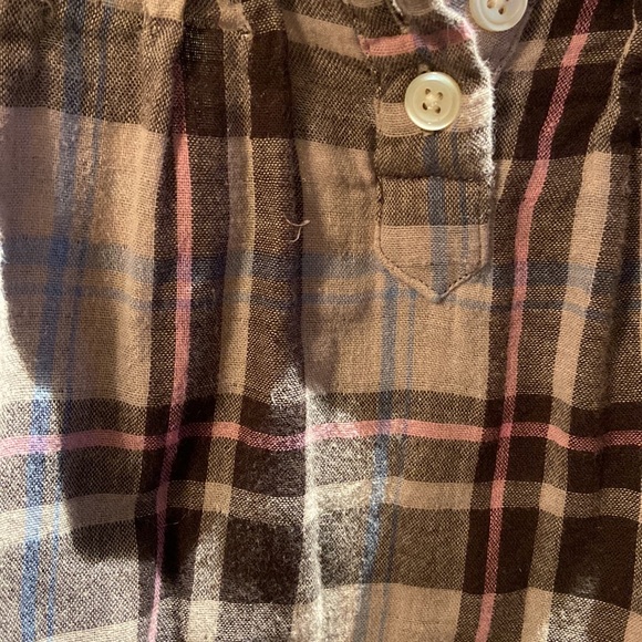 BUNDLE DISCOUNTS! Sz 3 Joe Fresh Plaid Tunic shirt Girls - Picture 2 of 8